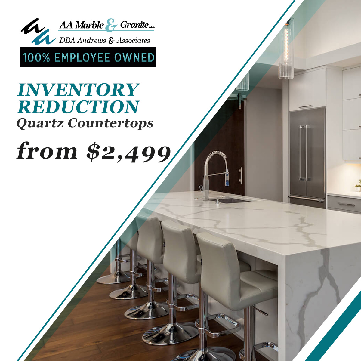 AA Marble and Granite Countertops Inventory-Reduction