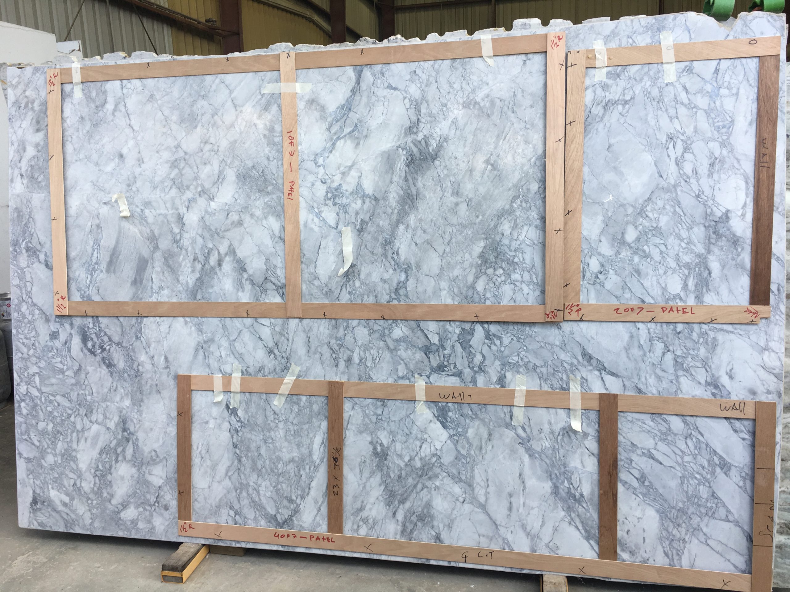 Milestone 5 Slab Layout Appointment Norcross Aa Marble