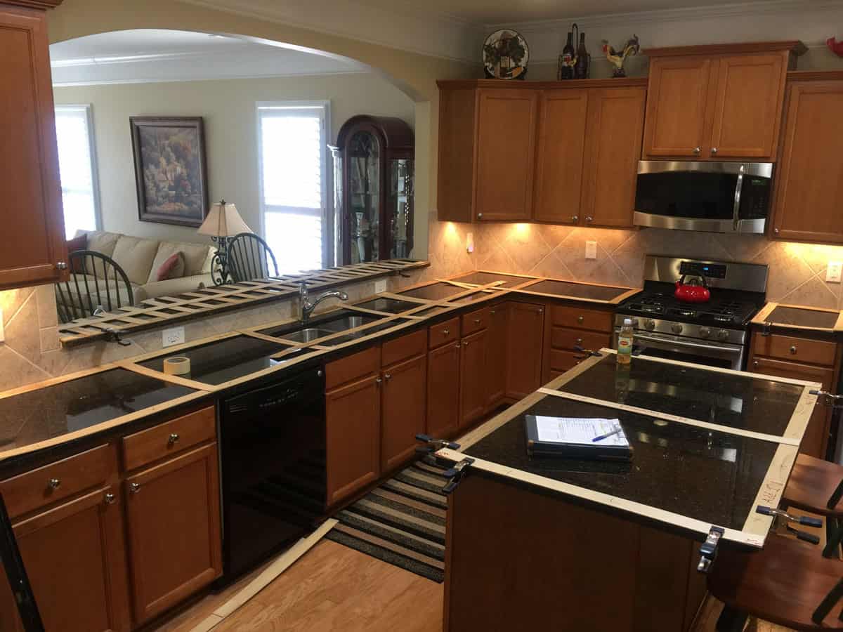 countertop template preparing your home for new granite countertop installation countertop template preparing your home for new granite countertop installation